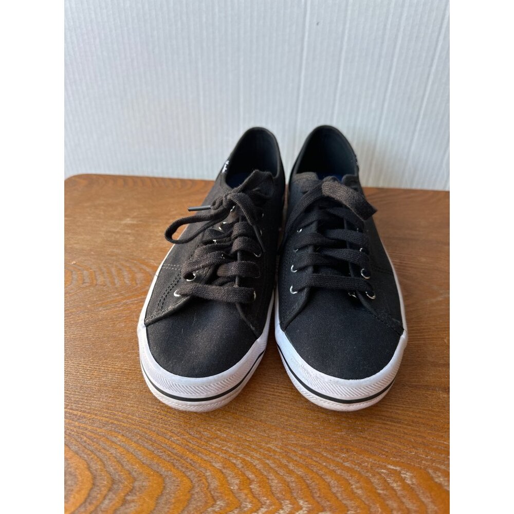 Keds Women's Canvas Black Fashion Sneakers Size 9 Eur 40 Sku 2939 - Picture 3 of 8